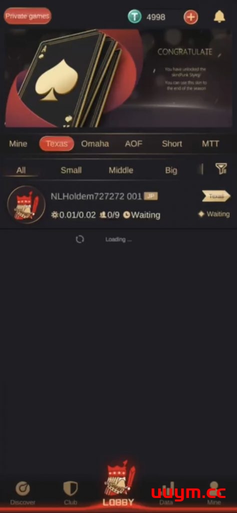 A3德州扑克游戏双语言中英文版带控+带彩池持仓+APP双端源码